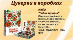 Цукерки, цукерки ПП Аметист плюс