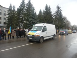 Дубенчани провели двох Героїв з Тернопільщини