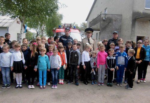 Рятувальники завітали в гості до учнів загальноосвітньої школи