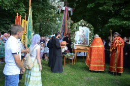 Близько тижня тривав Хресний хід із мощами мученика Вікентія-воїна