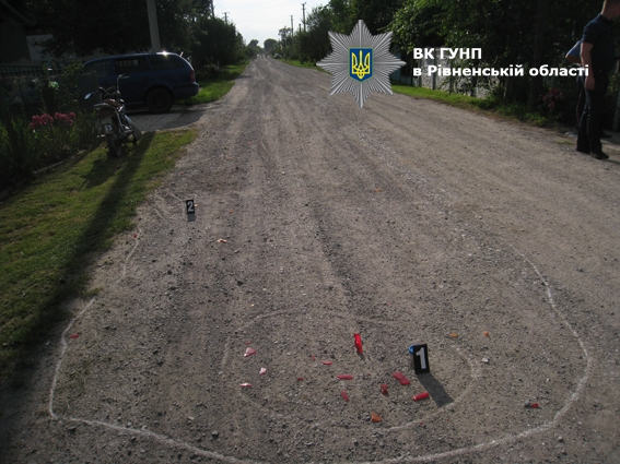 У ДУБНІ НЕ РОЗМИНУЛИСЯ МОТОЦИКЛ ІЗ ЛЕГКОВИКОМ