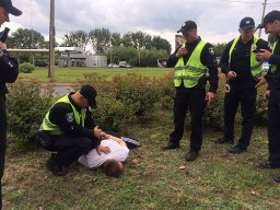 Вінничанин "догрався" із патрульними