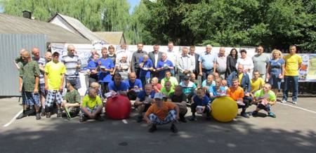 Вихованці інтернату показали свої спортивні вміння