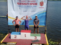 Дубенські веслувальники здобули першість