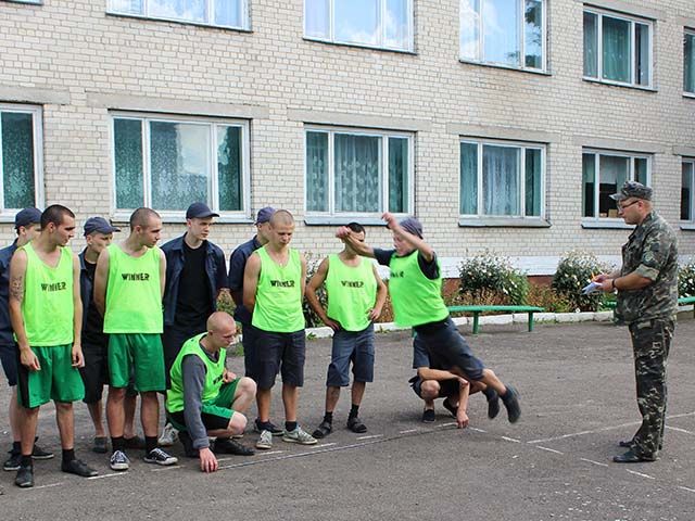 У Дубенській виховній колонії відбулася Спартакіада