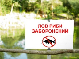 Із 1 квітня заборонено рибалити