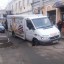 У центрі Дубна провалився бус 1