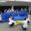 У зв'язку з безвізом у Дубні замайоріли прапори України та ЄС 0 У зв'язку з безвізом у Дубні замайоріли прапори України та ЄС 0