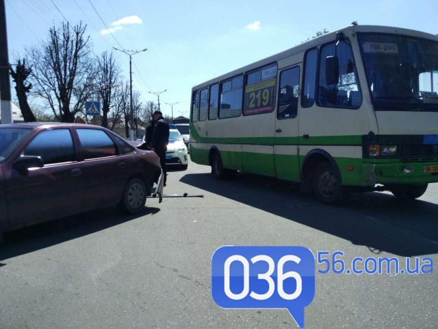 Аварія у центрі міста