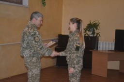 Місцевих військовослужбовців привітали з Днем Збройних Сил України