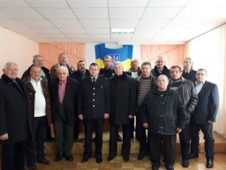 Дубенські правоохоронці привітали пенсіонерів та ветеранів МВС зі святом