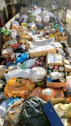Дубенщина передала понад 10 тонн продуктів харчування для бійців в зоні АТО