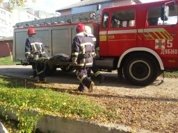 У котельні в Дубні сталася пожежа