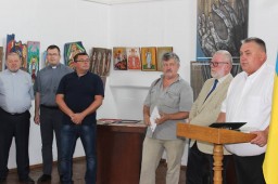 У замку відкрили виставку робіт міжнародних пленерів