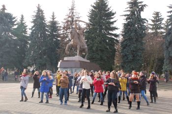 Студенти організували флешмоб з нагоди свого 