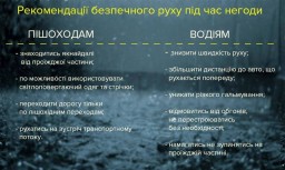 Поліція закликає бути обережними на дорозі