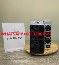 in stock Bitmain Antminer 21 Bitcoin Miner BTC BCH Mining $1000 Free shipping
