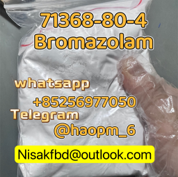 FreesamplesCAS 71368-80-4 Pharmaceutical Intermediates High quality inopisa kutengesa Bromazolam