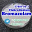 Bromazolam Flubrotizolam  Deschloroetizolam  Flubromazolam  Nitrazolam 57801-95-3  (2-bromo-4-(2-flu