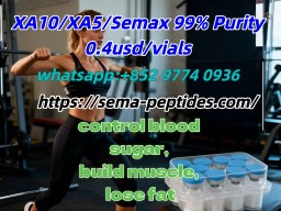 XA10 Samaglutide、Tirzepatide、Retatrutide 99% pure beauty fat loss and muscle gain factory direct sup
