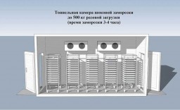 Шокова заморозка ( Установка під ключ) Хлібо булочних виробів