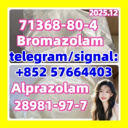 Bromazolam 71368-80-4 good price |high purity CAS 28981 -97-7 Alprazolam Bromazolam 71368-80-4 good price |high purity CAS 28981 -97-7 Alprazolam
