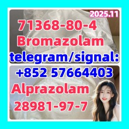 Alprazolam CAS 28981-97-7 Hot Selling in stock High Purity cas.71368-80-4 Bromazolam Alprazolam CAS 28981-97-7 Hot Selling in stock High Purity cas.71368-80-4 Bromazolam