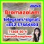 Cas 71368-80-4 Bromazolam 99.8% white powder