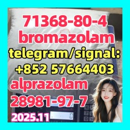 Bromazolam 71368-80-4 good price Cas 28981 -97-7 Alprazolam Bromazolam 71368-80-4 good price Cas 28981 -97-7 Alprazolam