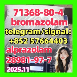 alprazolam 28981-97-7 Benzodiazepines bromazolam 71368-80-4 China supplier China factory supply