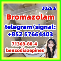 Cas 71368-80-4 Bromazolam 99.8% white powder