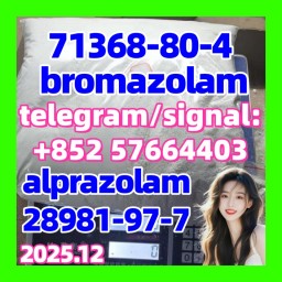 28981-97-7 alprazolam hot sale high quality Bromazolam cas 71368-80-4 in stock 28981-97-7 alprazolam hot sale high quality Bromazolam cas 71368-80-4 in stock