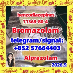bromazolam 71368-80-4  benzodiazepines China factory supply