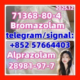 Bromazolam CAS 71368-80-4 Alprazolam CAS 28981–97–7 powder top quality Bromazolam CAS 71368-80-4 Alprazolam CAS 28981–97–7 powder top quality