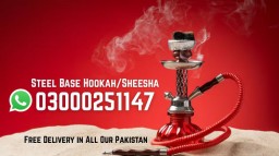 Steel Base Hookah in Pakistan