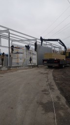 Монтаж сендвіч-панелей, металоконструкцій, профлист