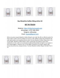 WhatsApp: +1707-369-3944 Buy Morphine Sulfate 30mg online UK