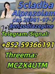Cas 71368-80-4 Bromazolam 99.8% white powder